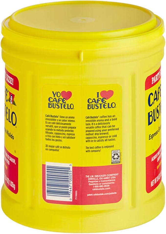 Espresso Ground Coffee Can 36 oz. WS-110BSCN0055-NF