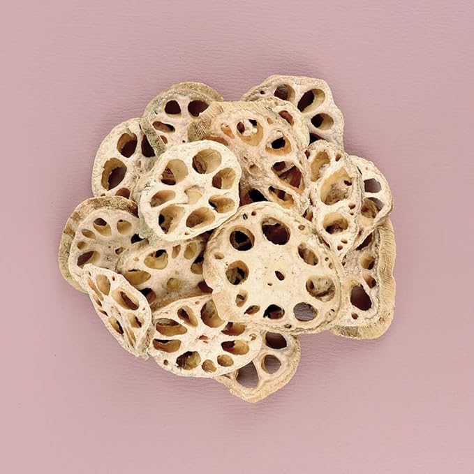 Organic Natural Pure Korean Lotus Root Dried Bulk Herbs -10.58 Ounce (300g)
