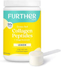 Further Food Lemon Collagen Peptides Powder - 100% Grass-Fed Hydrolyzed Type 1 &amp 3 20g of Collagen per Serving Supports Skin Hair Nails &amp Joints 10.5 Oz