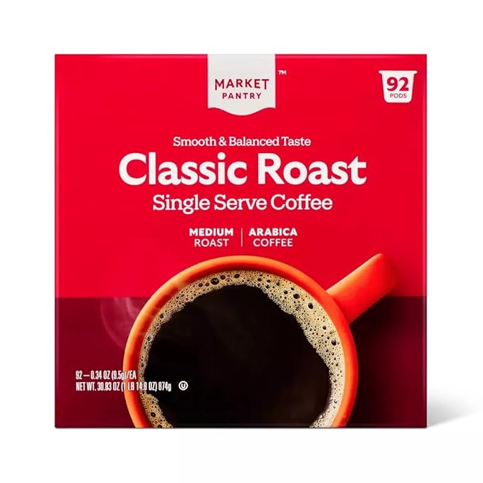 Pantry Premium Roast Medium Roast Single Serve Coffee – 92 Count