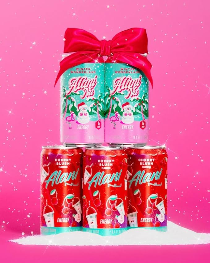 Alani Holiday Mini Variety Pack Energy Drink - 12pk/8.4 fl oz Cans