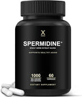 HUMANX Spermidine+ (USA Third Party Tested) - Spermidine-Rich Wheat Germ Extract &amp Zinc to Activate Cellular Renewal - Non-GMO Spermidine Capsules - Supports Healthy Aging - Spermidine Supplement