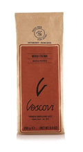 V Vescovi Moka Crema | Premium Italian Ground Espresso | For Moka French Press Pour Over | Medium Roast | 16 Bags