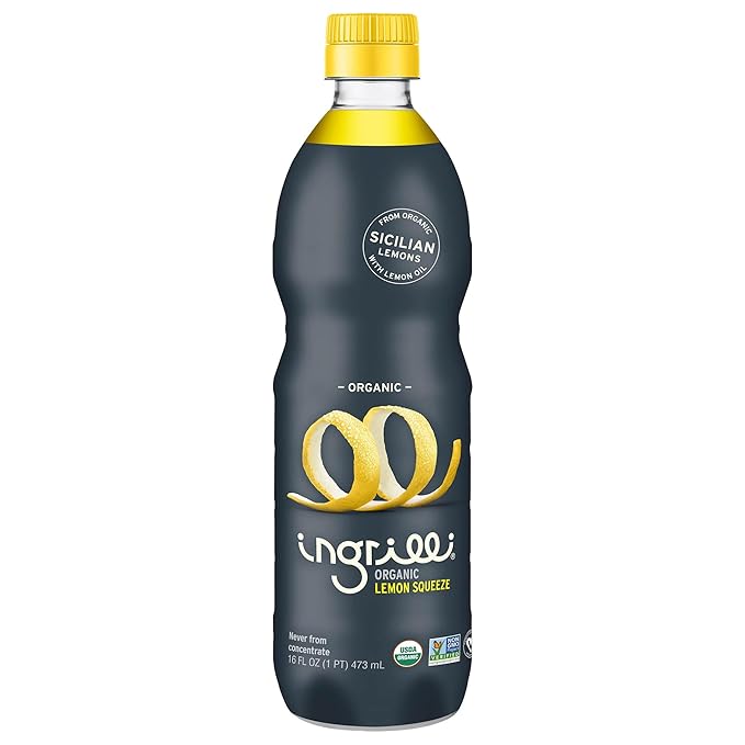 Ingrilli Organic Lemon Squeeze 32 Fl Oz Bottle (Pack of 6)
