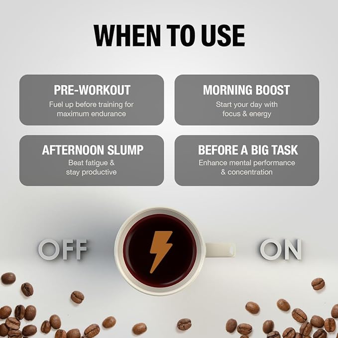 Premium Shilajit Coffee 2000mg - Arabica Coffee Medium Roast | for Energy Focus &amp Stamina | 75% Fulvic Acid &amp 85+ Trace Mineral | Adaptogenic for Vitality &amp Wellness (30 Count)