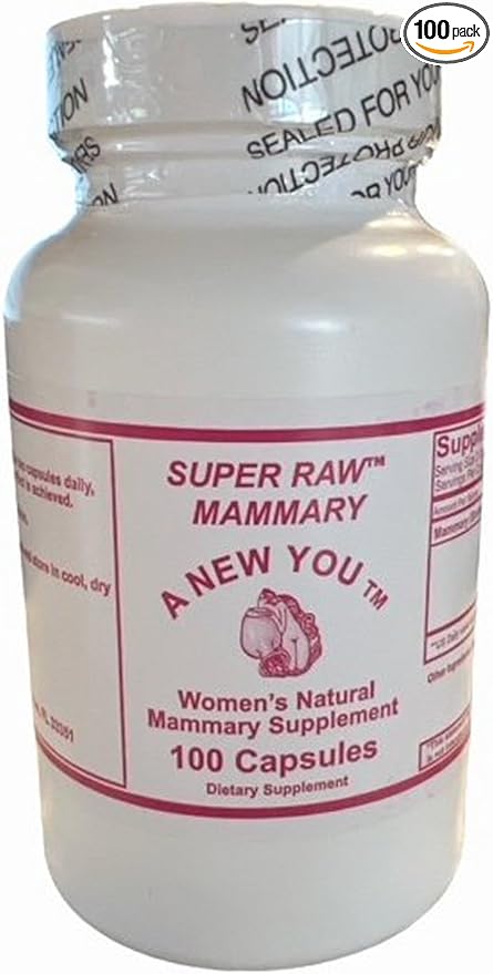 Super R Mammary Glandular Breast Enhancement for Crossdressing Men and Trans-Women 100 Capsules