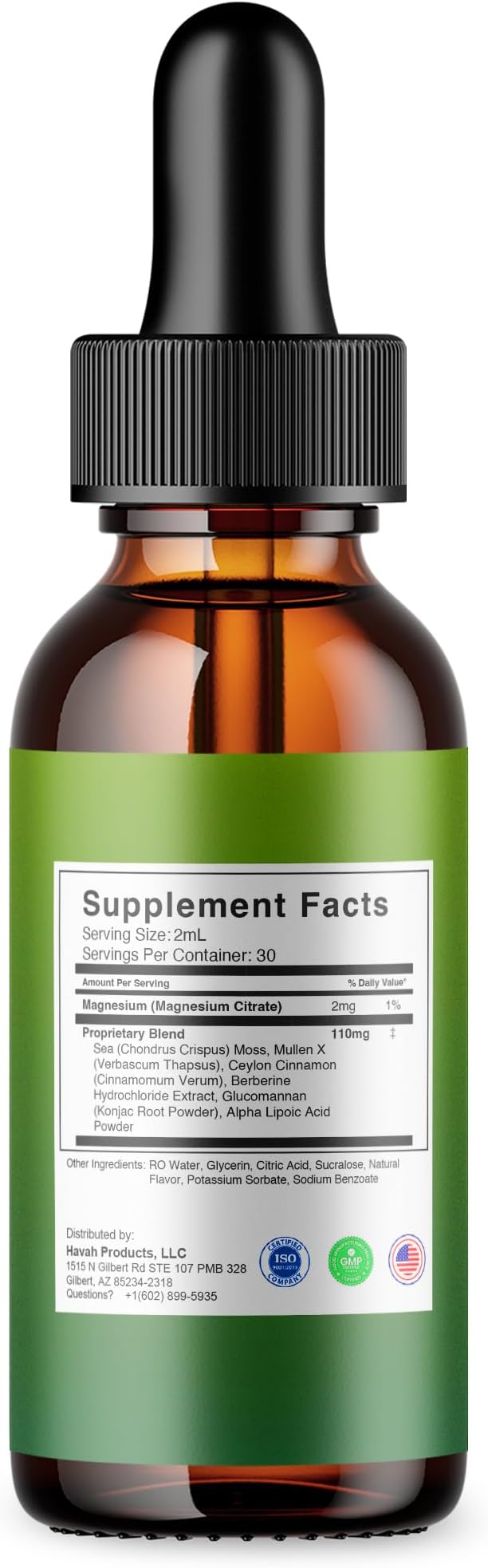 BLUE VIBE TinnitusFix Liquid Drop Supplement Advanced Maximum Strength Overall Health &amp Wellness Support TinnitusFix Premium Daily Health Management &amp Overall Support Formula (2oz / 60ml)