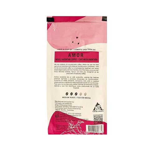 4 Elementos | Ground Specialty Coffee 35 Oz Medium Roast 100% Arabica from Colombia Red Berries &amp Caramel Notes