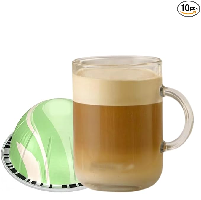 Coffee Capsules Limited Edition Pistachio Vanilla Flavour Over Ice 2.7 OZ