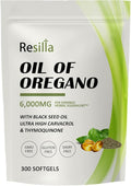 Oil of Oregano with Black Seed Oil - Aceite de Orégano CapsulasNon-GMOGluten FreeAntioxidant &amp Immune Support (1)