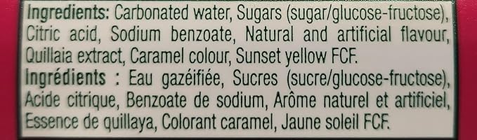 Crush Clear Cream Soda Soft Drink 20 fl oz Bottles Case of 24