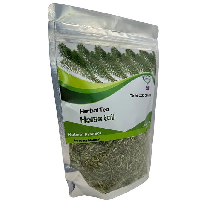 Horsetail Tea Cola de Caballo Tea Quiere Te 5.3 0z (150Grams) Up to 100 Cups Herbal Tea Tail HerbResealable Bag Product From Mexico 100% Natural