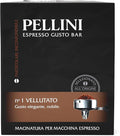 Pellini: Vellutato (Mellow) Roasted Ground Coffee for Espresso Machine 17.6 Ounce (500gr) Packages (Pack of 2) [ Italian Import ]