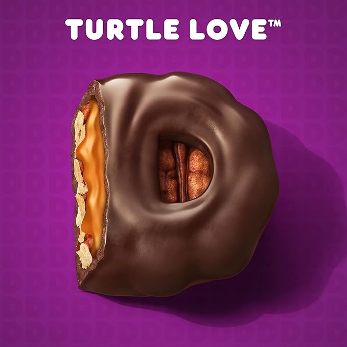 Dunkin' Turtle Love Flavored Coffee 10 Count (Pack of 6) Keurig K-Cup Pods