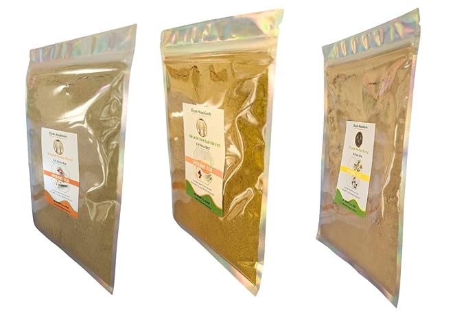 Eliyah Mashiach Herbal Tea Collection 3 Caffeine-Free Blends 60g Each Pack