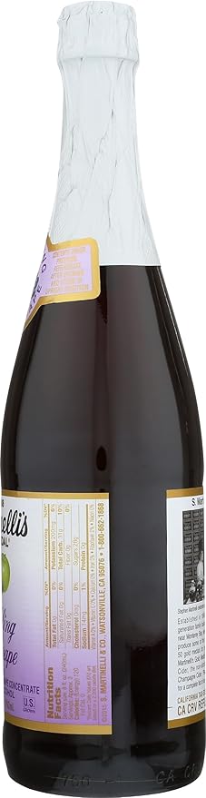 Martinelli's Sparkling Apple Grape 25.4 oz. (Pack of 12)