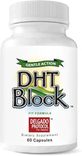 DHT Block - DHT Blocker Supplement for Skin Acne Hair and Hormonal Balance. Dim Astragalus Root Turmeric Natural Ingredients. For Men and Women - 60 Vegan Capsules