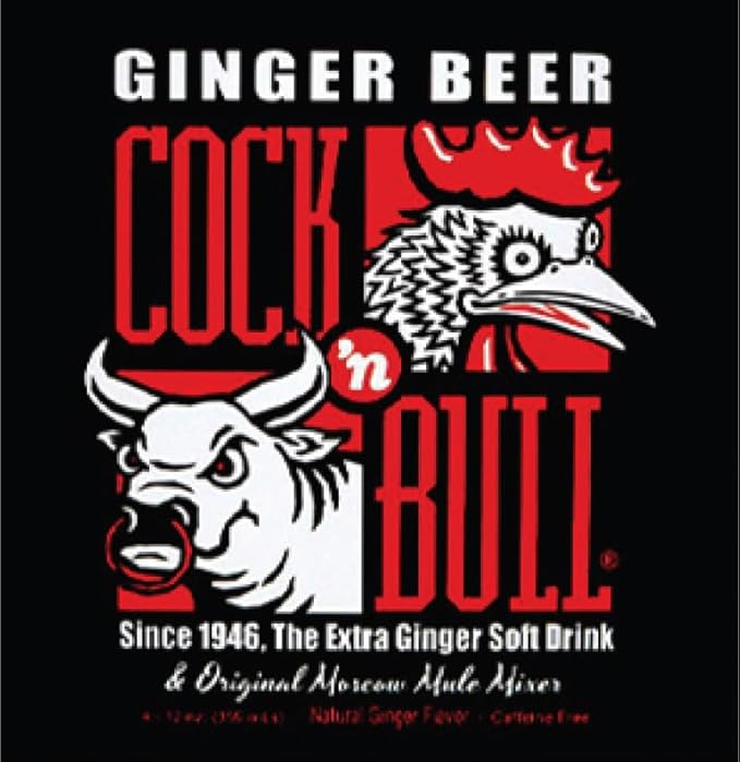 Cock 'n Bull Ginger Beer 24/12 fl. oz. (355ml) Cans Case (24-Pack)