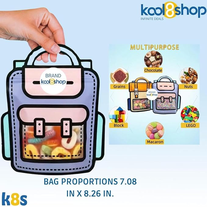 Ocean Spray Energy Cranberry Raspberry Juice Drink 10 fl oz Plastic Bottles 24 Pack + 2 Reusable Snack Bags by KOOL8SHOP Infinite Deals