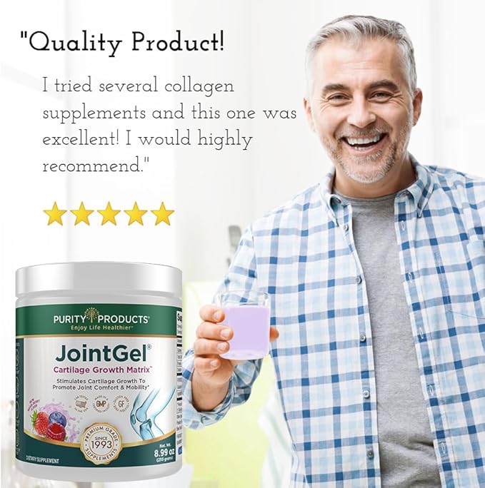 Purity Products Bundle - JointGel (Berry Flavor) + Ultimate HA Joint Gel Berry Powder (Bioactive Collagen Peptides + MSM) - Ultimate H.A. (BioCell Collagen Quercetin Hyaluronic Acid + More)
