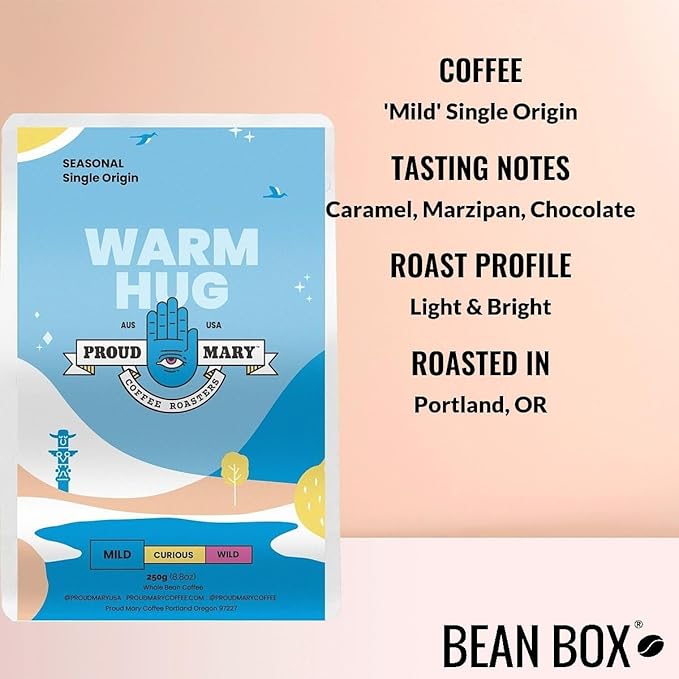 Bean Box Sampler - Roasted by Proud Mary 3-Pack Freshly Ground Gourmet Coffee