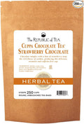 The Republic of Tea – Strawberry Cuppa Chocolate Tea Bags Low-Caffeine 250 Servings
