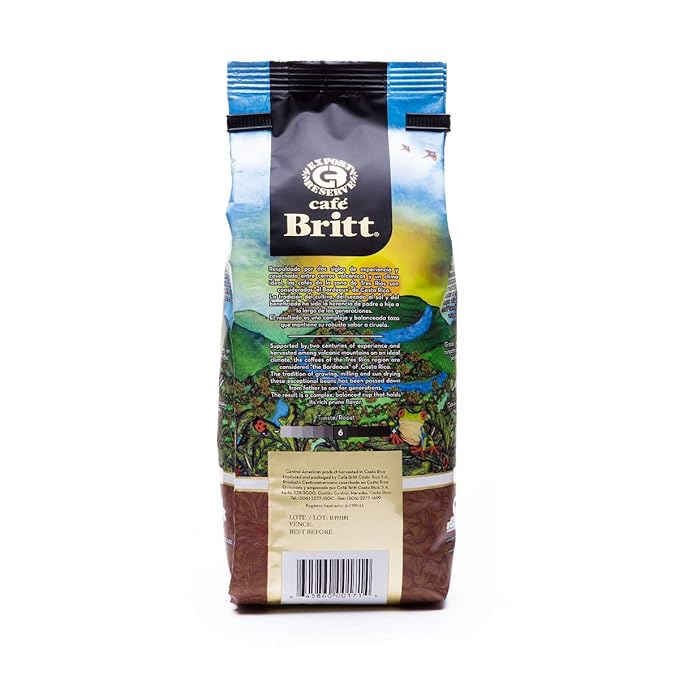 Café Britt® - Costa Rican Tres Rios Valdivia Coffee (12 oz.) (3-Pack) - Ground Arabica Coffee Kosher Gluten Free 100% Gourmet &amp Medium Light Roast