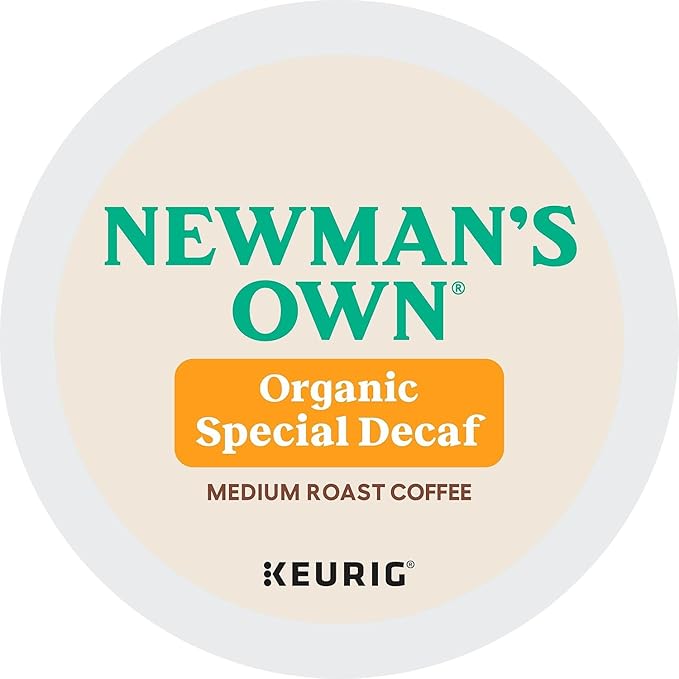 Newman's Own Organics -- SPECIAL DECAF COFFEE -- 96 K-Cups for Keurig