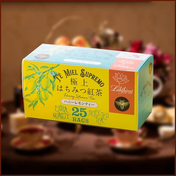 Premium Honey Lemon Tea 25 bags Lakshimi Te' Miel SUPREMO