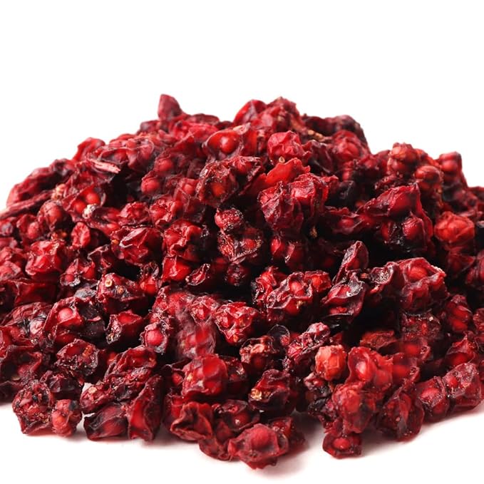 Organic Natural Pure Premium Schisandra BerrySchisandra BerryOmija Dried Bulk Herbs -1.1LB (500g)