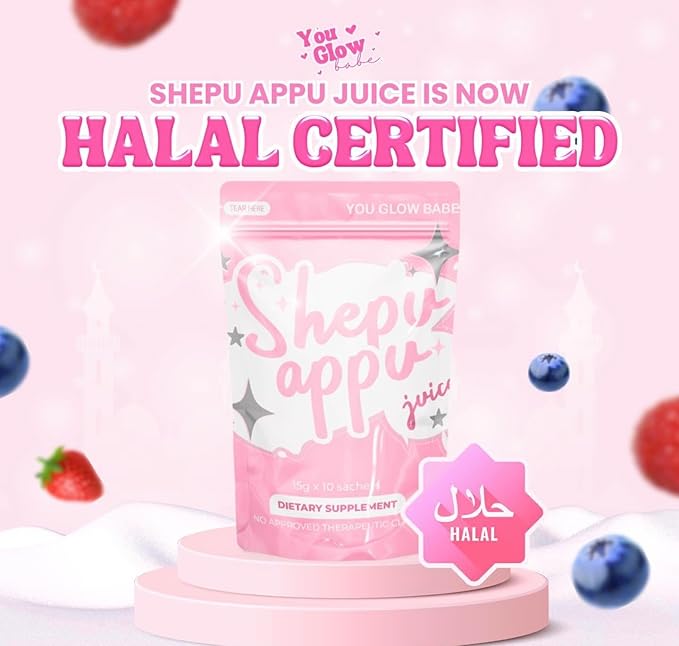 20 Sachets You Glow Babe Shepu APPU Juice 15g each