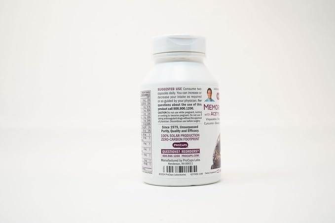 ANDREW LESSMAN Memory &amp Brain + Acetyl L-Carnitine Kit: 180 + 180 Capsules – Naturally Supports Brain Memory and Mental Acuity. with Ginkgo Biloba Bacopa Curcumin Ginseng B-Complex Vitamin D