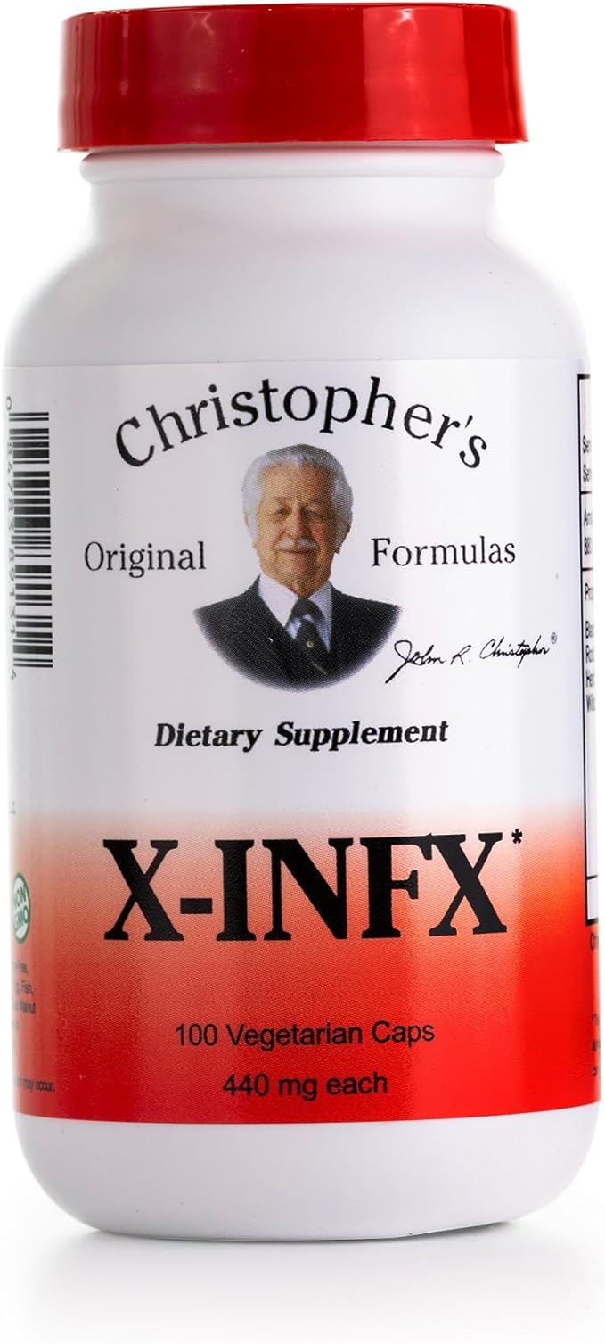 Christopher's Original Formulas X-INFX Formula Natural Immune Support 100 Caps