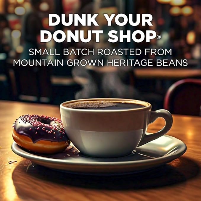 Maud's Donut Shop Coffee Pods 100 ct Light Roast Single Serve Pods – 100% Arabica Coffee Compatible with Keurig K Cups Maker