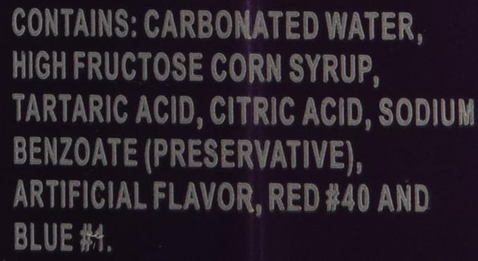 C&ampC Soda Grape 24 Count