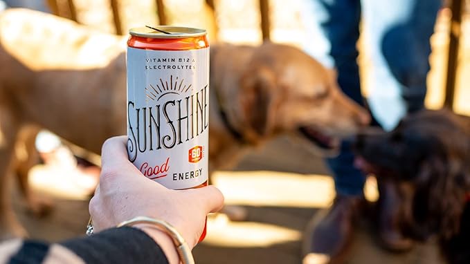 Sunshine Beverages LLC Good Energy Drink Clementine Twist 12 Fl oz (Pack of 12)