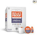 Bulletproof The Enlightener Coffee Pods 24 Count Medium-Dark Roast Enhanced Coffee with L-Theanine Panax Ginseng and Gingko Biloba Supports Mental Clarity Focus and Memory