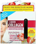 Generic Colageno Liquido Hidrolizado Con Vitamina A y C - Colageno Natural para La Cara Y Piel - Tienen El Mismo Efecto Como Ampolletas De Colageno - 10 Tubos De Liquido - 100% Garantizado!