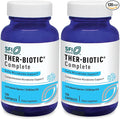Klaire Labs SFI Health Ther-Biotic Complete - 25 Billion CFU Gut Probiotics for Women and Men - Hypoallergenic 12 Strain Probiotic Capsules for Digestive Health and Immune Support (120 ct 2 Pack)