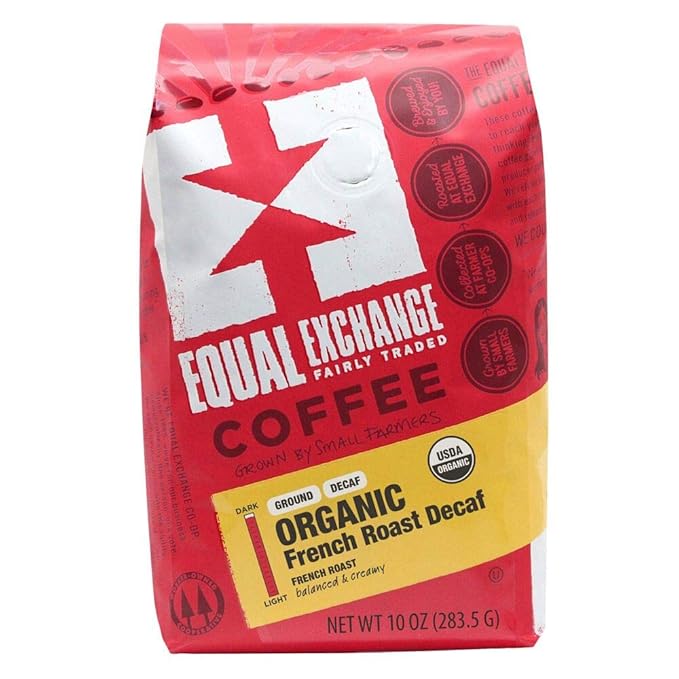 Equal Exchange Organic Ground French Roast Malted Chocolate 10 Ounce