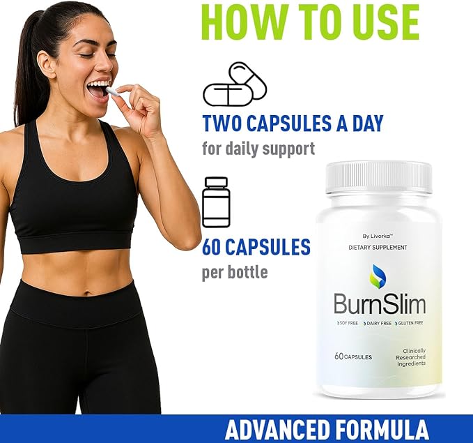 (5 Pack) Burn Slim Capsules - Official BurnSlim Weight Pills Advanced Premium Formula Support All Natural Burn Slim Vitamin Supplement For Overall Health &amp Wellness Reviews 300 Capsules For 5 Mo