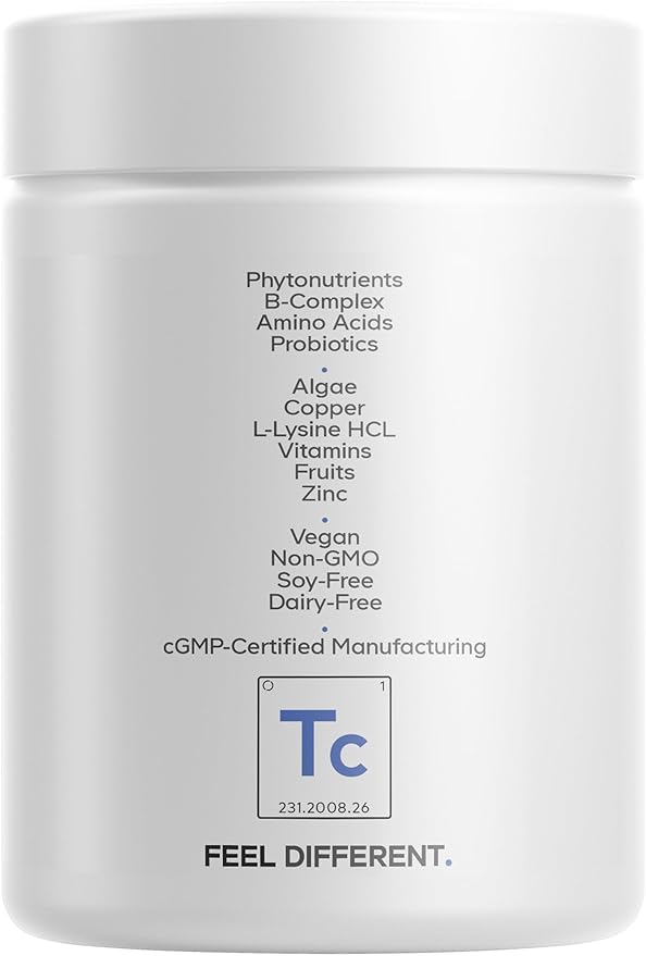 Codeage Teen Clearface Adolescent Face Skin &amp Pimples Vitamins A C D3 E Pantothenic Acid Niacin Zinc Supplement Teenagers Probiotics L-Lysine Omega-3 Oily Skin Pores Spots - 2 Pack