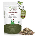 Organic Way Dandelion Leaf (Taraxacum Officinale) Cut &amp Sifted - Herbal Tea | European Wild-Harvest | Kosher &amp USDA Certified | Vegan Non-GMO &amp Gluten Free | 100% Raw from Albania (1LBS /