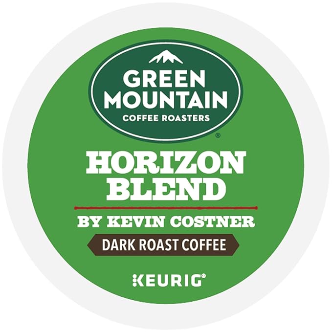 Green Mountain Coffee Roasters Horizon Blend Coffee by Kevin Costner Keurig Single Serve K-Cup Pods 60-Count (6 x 10 Count Boxes)