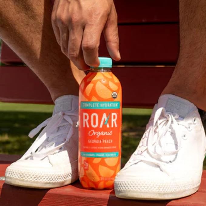 Roar Sparkling Water Variety Pack – 12 Pack 532ml Bottles – Dragon Fruit Punch Strawberry Lemonade &amp Mango Clementine – Zero Sugar Naturally Flavored Refreshing Carbonated Beverage