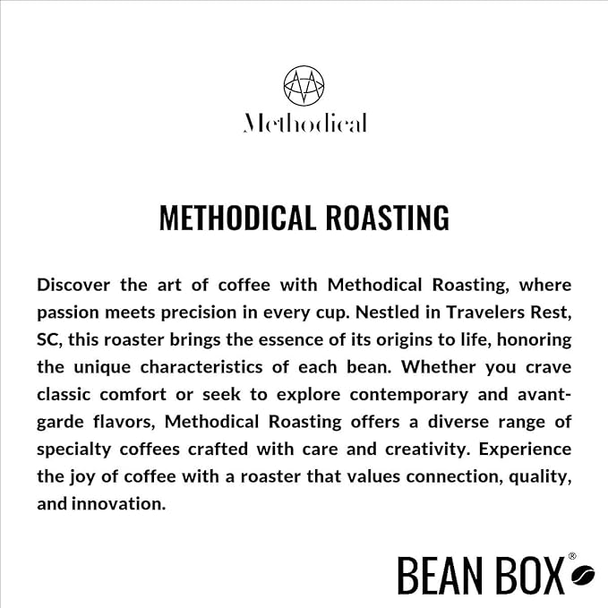 Blue Boy - Roasted by Methodical Roasting - Whole Bean Coffee - 12 Ounce Bag