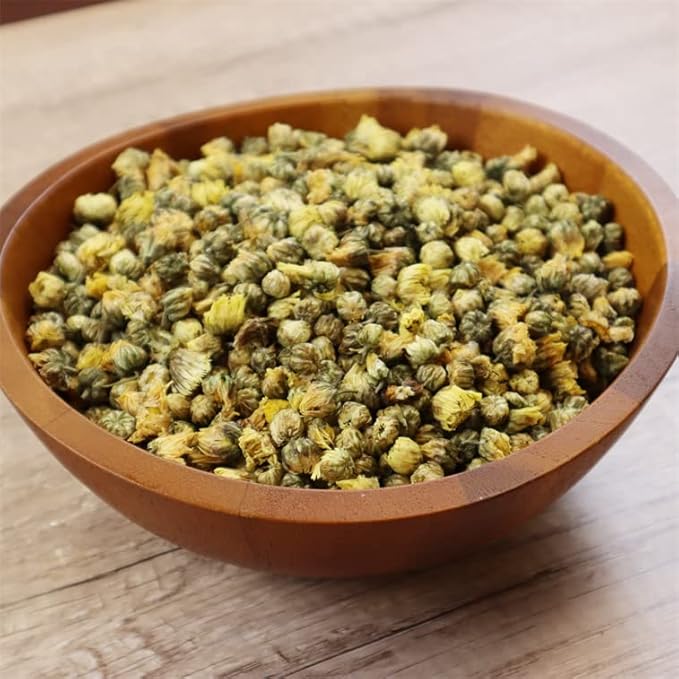 Royal Seafood USA Premium Dried Chinese Chrysanthemum Tea 8oz Dried Chrysanthemum Chinese herbal tea flower tea Caffeine free 九龍堂 菊花茶 干菊花 杭州菊花茶 去火