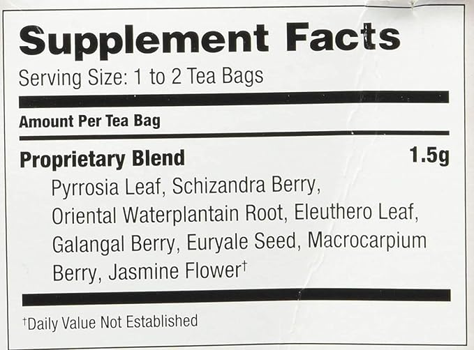 Bravo Teas Kidney Strong Herbal Tea Caffeine Free 20 Tea Bags (Four Pack)