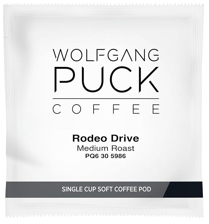 Wolfgang Puck Coffee Rodeo Drive 9.5 Gram Soft Pods 18-Count (Pack of 3)