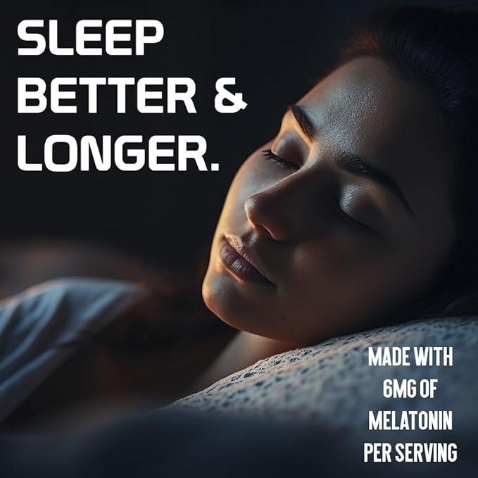 Health Dose Melatonin 6 mg Extra Strength Gummy Pre-Bedtime Supplement for Restful Sleep Adults 90 Gummies Mixed Berries Flavor Pack of 5.
